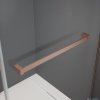 Radaway Essenza Pro Brushed Copper Kdj kabina 80x100cm lewa szczotkowana miedź 10097080-93-01L/10098100-01-01